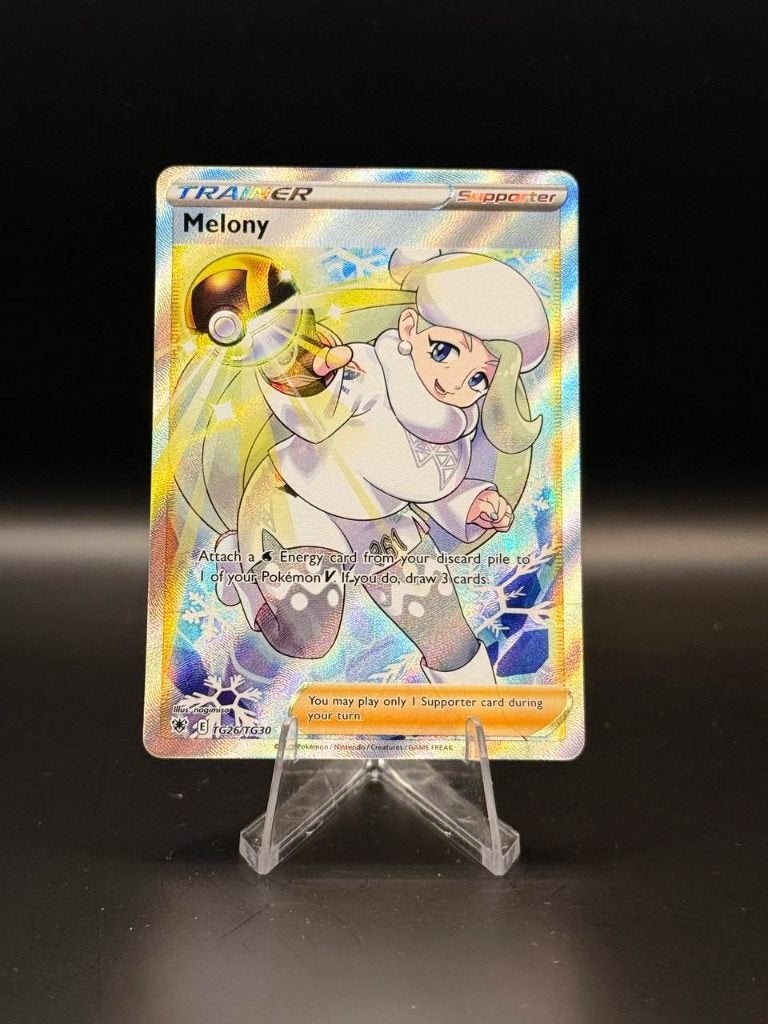 Melony	TG26/TG30	Engels	NM | Pokemon, Ophalen of Verzenden, Nieuw, Losse kaart, Foil