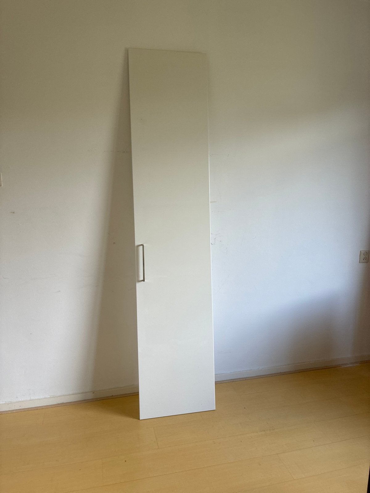 Ikea Witte hoogglans kastdeur  pax systeem 50 breed, Ophalen, 200 cm of meer, Zo goed als nieuw, Minder dan 25 cm