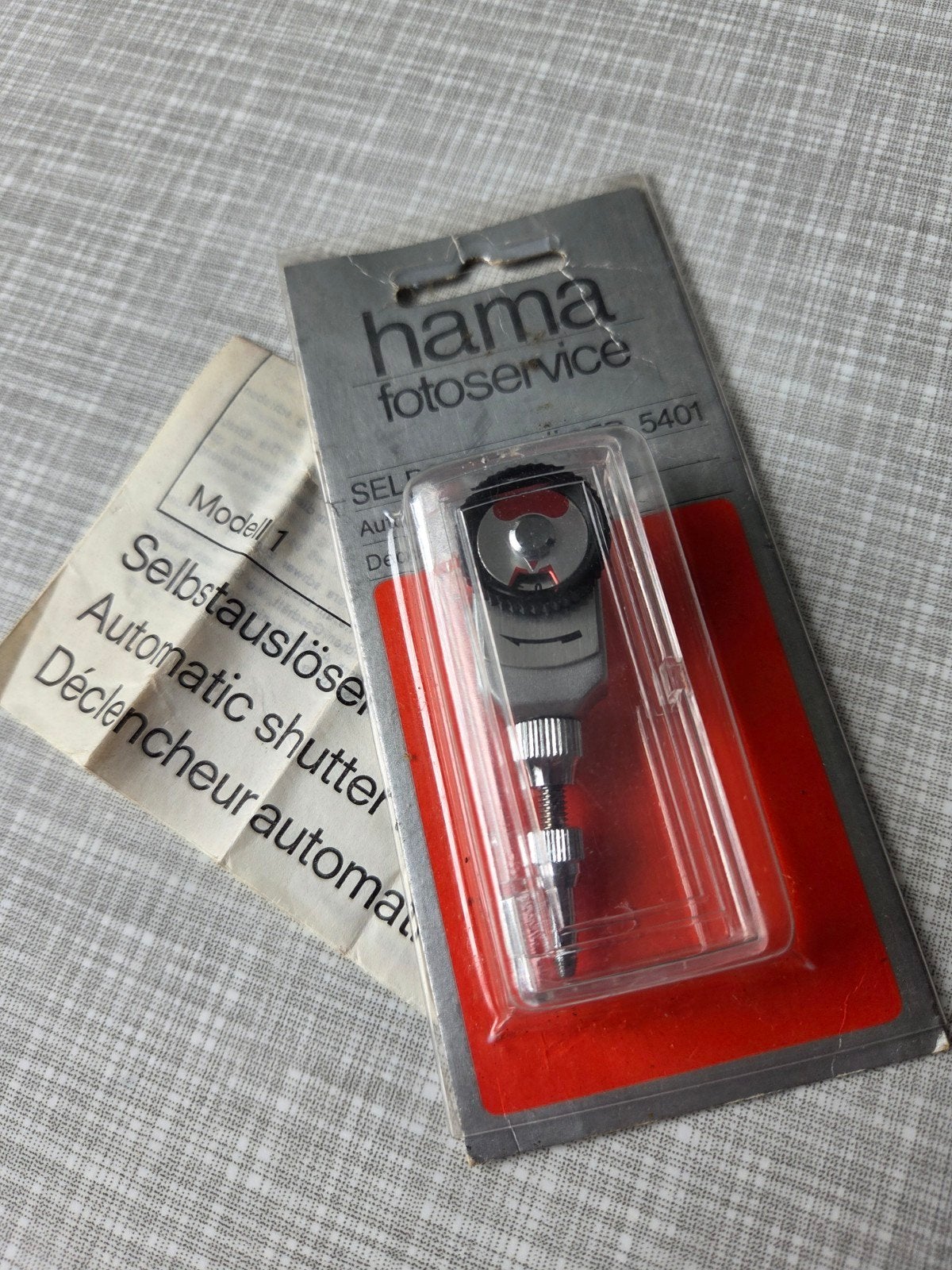 Vintage Hama Fotoservice Zelfontspanner 5401, Ophalen of Verzenden, Nieuw