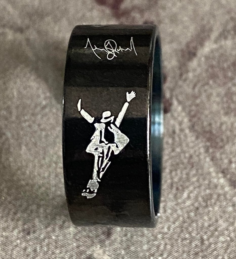 Nieuw - Michael Jackson smooth ring met handtekening maat 17, Hobby en Vrije tijd, Ophalen of Verzenden, Nieuw
