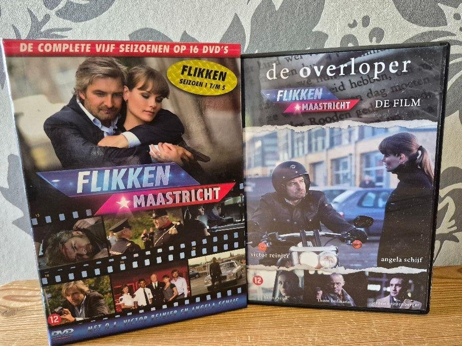 FLIKKEN MAASTRICHT 1 T/M 5 - PLUS OVERLOPER - NIEUWSTAAT., Zo goed als nieuw, Actie en Avontuur, Vanaf 12 jaar, Ophalen of Verzenden