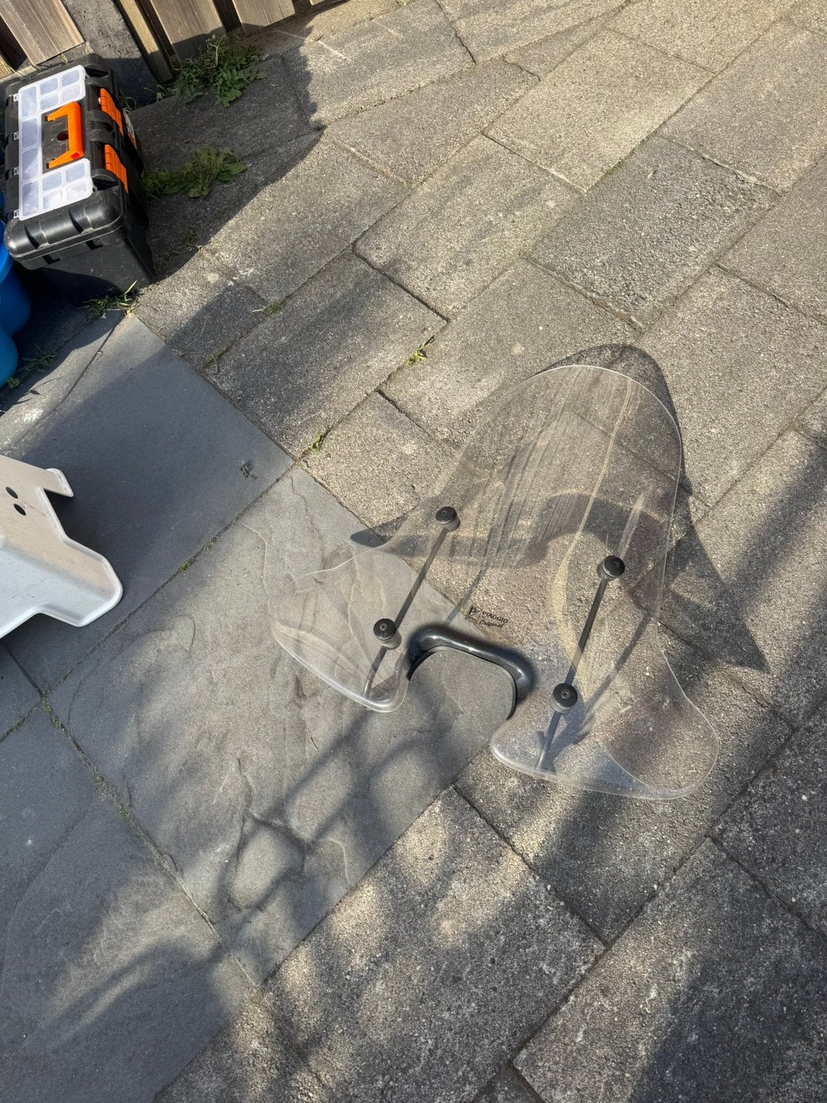 Zip hoog windscherm tekoop, Ophalen, Zo goed als nieuw, Overige typen, Piaggio