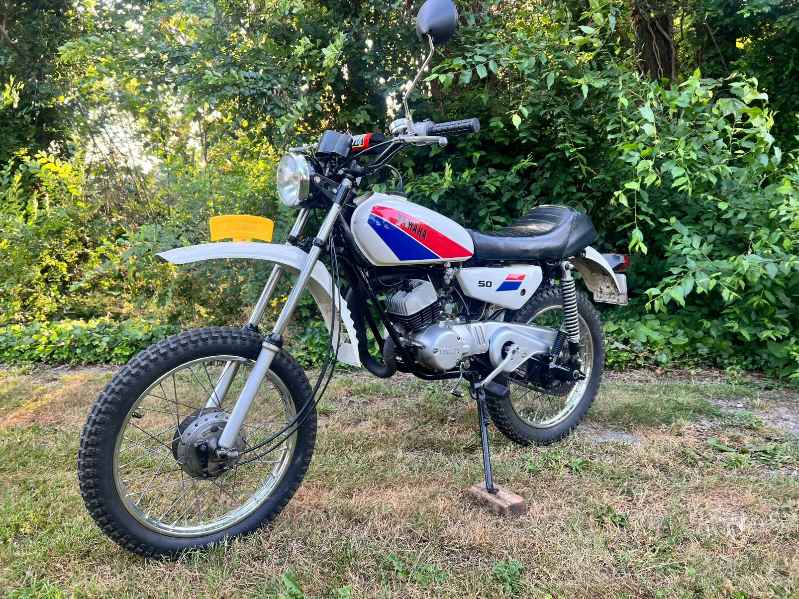 Yamaha DT50M met kenteken, Fietsen en Brommers, Brommers | Oldtimers, Ophalen, Yamaha