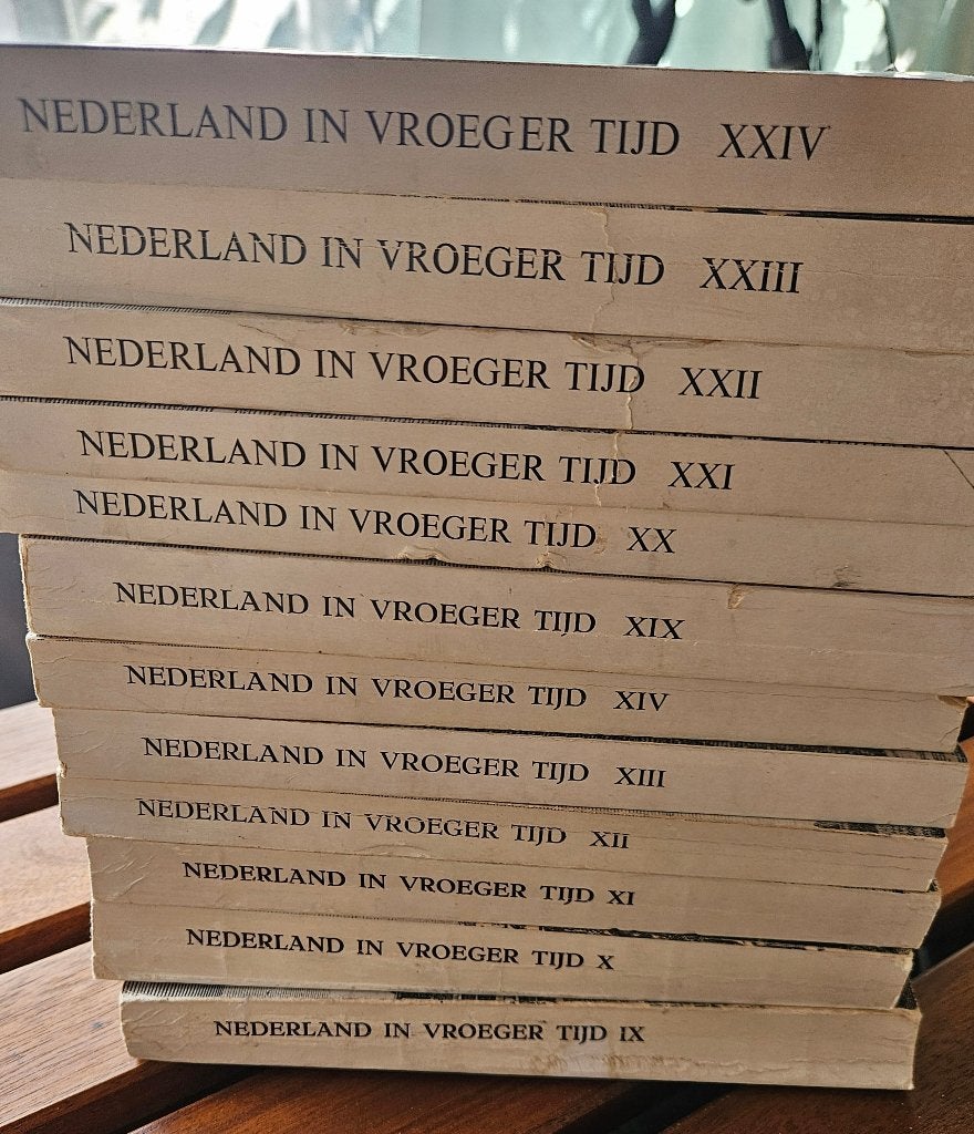 antieke boeken " Nederland in vroeger tijd", Antiek en Kunst, Ophalen, Diverse auteurs