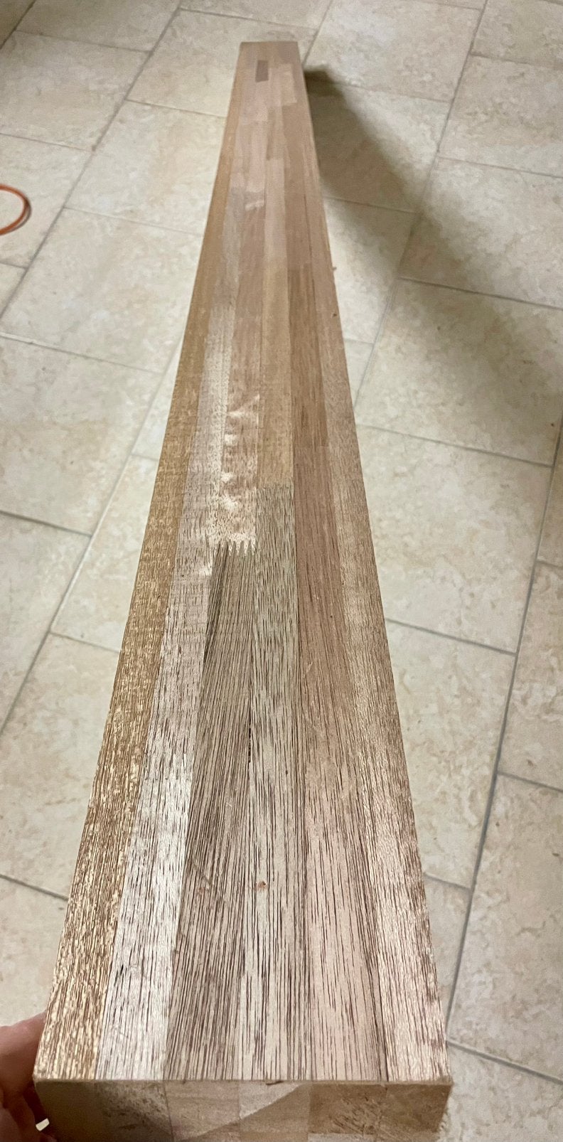 Meranti kozijnhout 72x120 mm gelamineerd+gevingerlast, Ophalen of Verzenden, Zo goed als nieuw, 200 tot 250 cm, 50 mm of meer