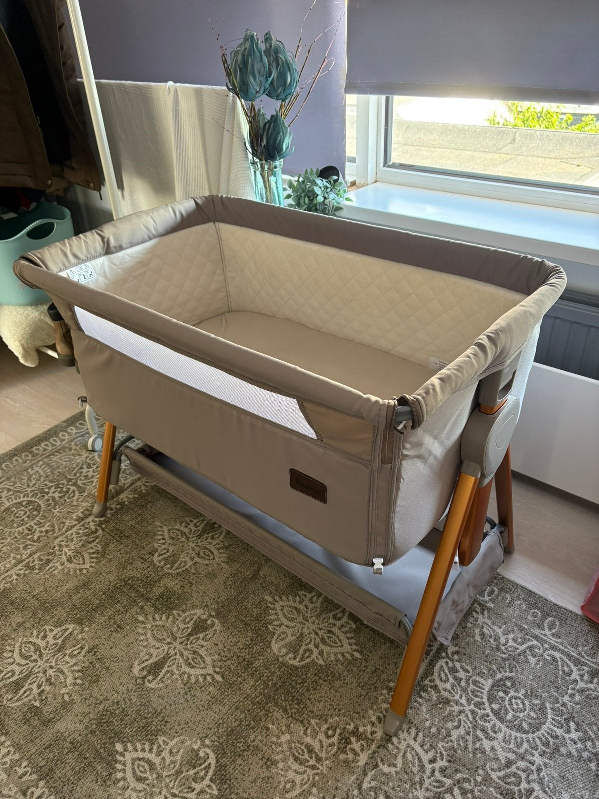 Co-sleeper baninni anti reflux ZGAN, Kinderen en Baby's, Kinderkamer | Bedden, Ophalen, Zo goed als nieuw, Minder dan 140 cm, Matras