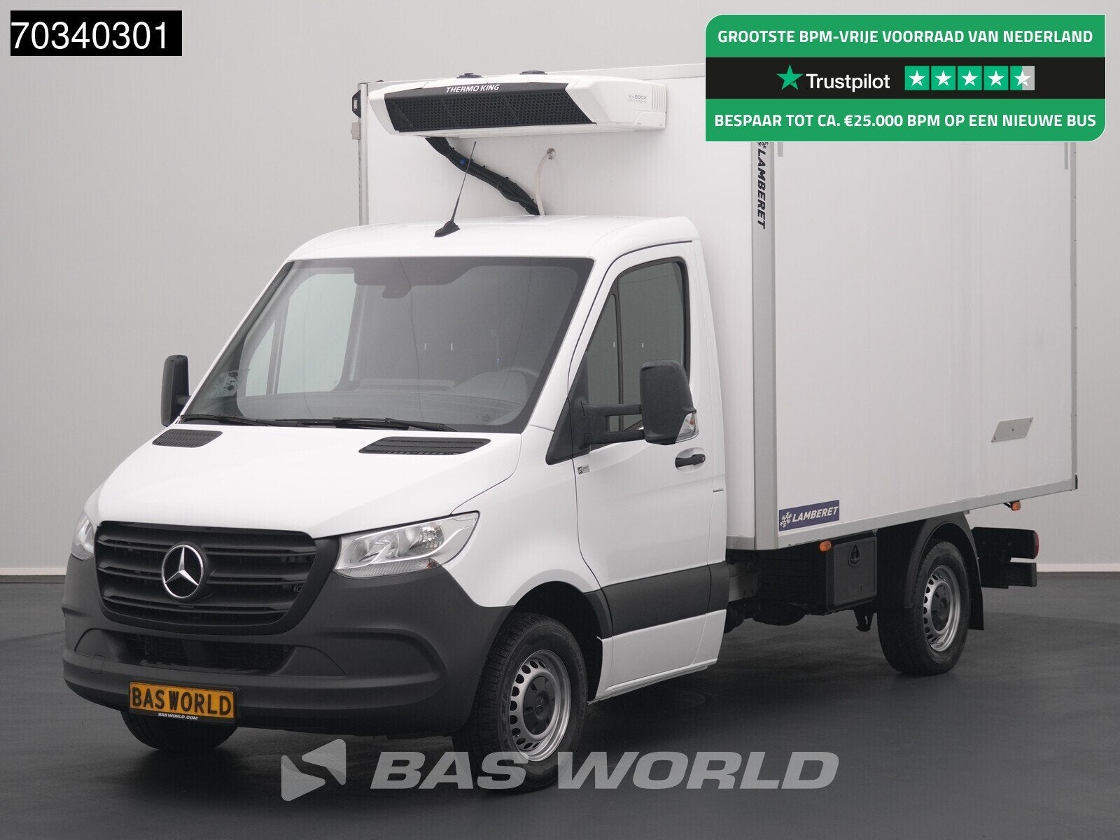 Mercedes Sprinter 317 CDI Automaat Koel/Vrieswagen Achterdeu, Auto's, Automaat, Stof, Gebruikt, Euro 6