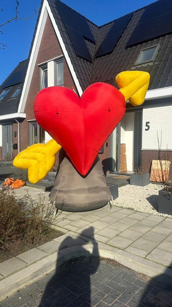 Jubileum hart, voor pas getrouwd of jaren met elkaar, Ophalen, Zo goed als nieuw
