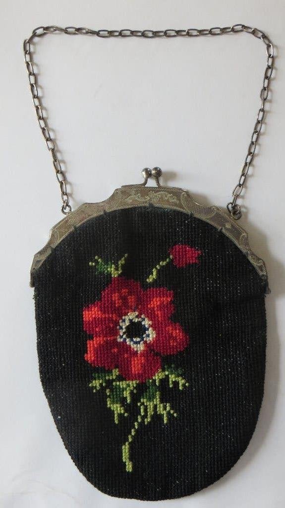Tasje met zilveren beugel, Ophalen of Verzenden