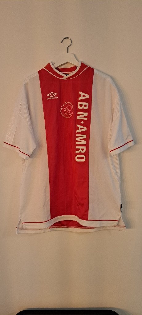 Ajax thuisshirt seizoen 1999-2000 maat XXL (UMBRO origineel), Ophalen of Verzenden, Zo goed als nieuw, Ajax, Shirt