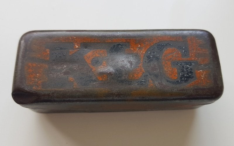 Automobilia: vintage KLG bougieblikje jaren '30, Ophalen of Verzenden, Gebruikt, Overige, Overige merken
