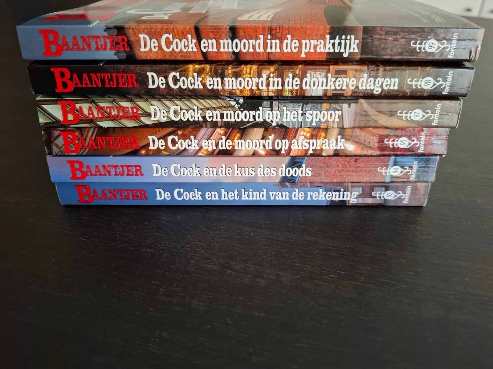 Baantjer: De Cock en moord - 6-delige boekenreeks, Boeken, Detectives, Ophalen