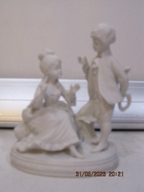 unter weiss bach porseleinen beeldjes 14 cm weissbach (393), Antiek en Kunst, Antiek | Porselein, Ophalen of Verzenden