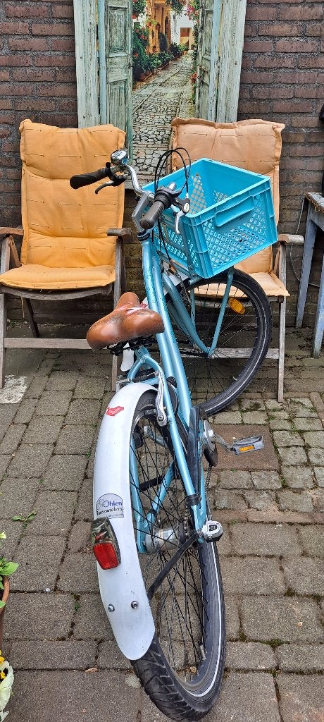 Te koop Meisjesfiets Gazelle FreeStyle 24 inch., Terugtraprem, Gebruikt, Ophalen, 26 inch of meer