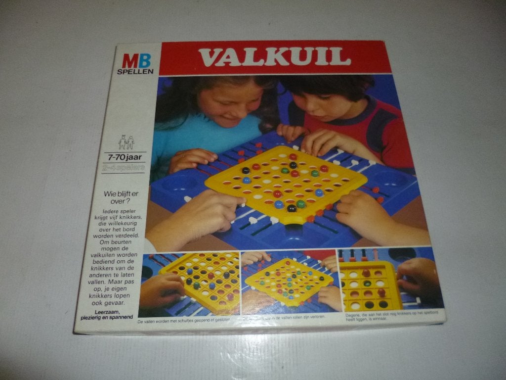 Bordspel Valkuil van MB, Een of twee spelers, Ophalen of Verzenden, Zo goed als nieuw, MB Spellen