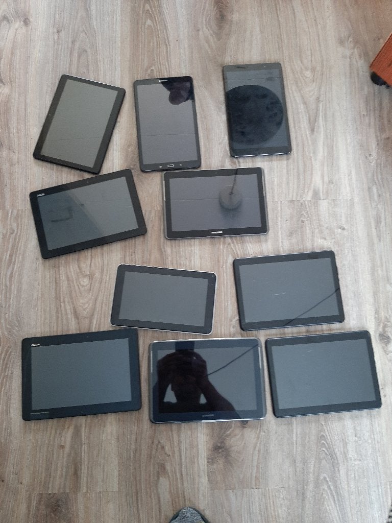 partij tablets o.a samsung, terra, huwai, asus, Ophalen, Gebruikt, 12 inch, Gps