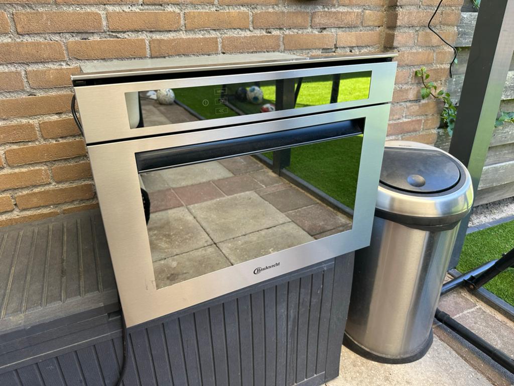 Bauknecht Inbouw Combimagnetron EMCCT 9145, Witgoed en Apparatuur, Ophalen, Combimagnetron, Gebruikt, 60 cm of meer