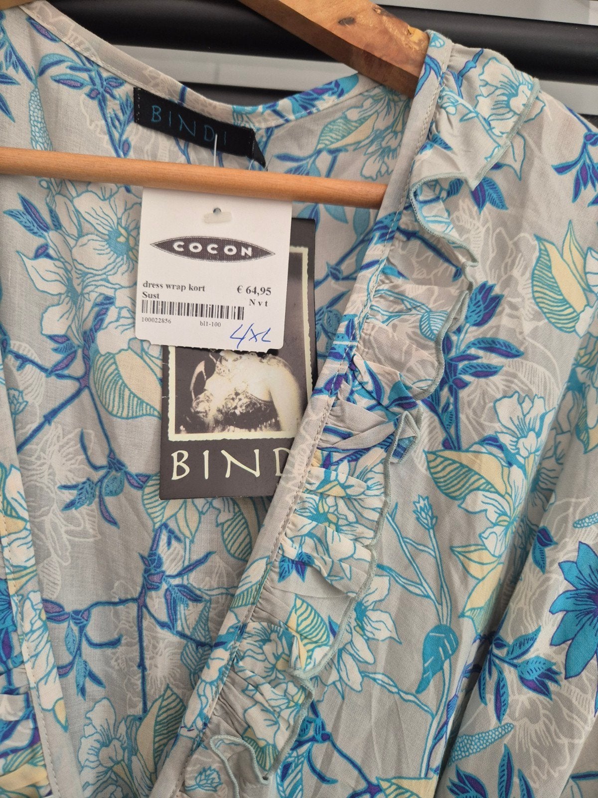 Bindi overslag jurk nw prijs 65, Ophalen of Verzenden, Nieuw, Maat 38/40 (M)
