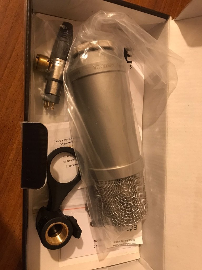 Røde Broadcaster condensatormicrofoon – In nieuwstaat !!, Audio, Tv en Foto, Ophalen of Verzenden, Zo goed als nieuw, Audio