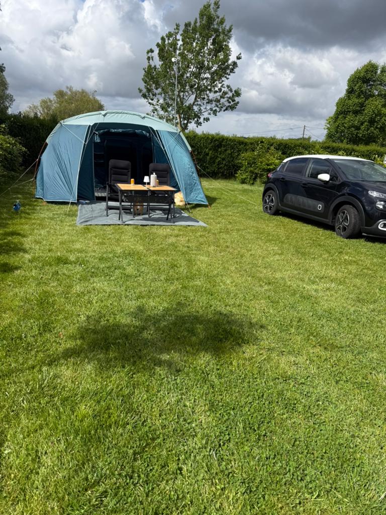 Quechua / Decathlon Arpenaz 6.3 familietent ️, Caravans en Kamperen, Tenten, Ophalen, Gebruikt, Tot en met 4