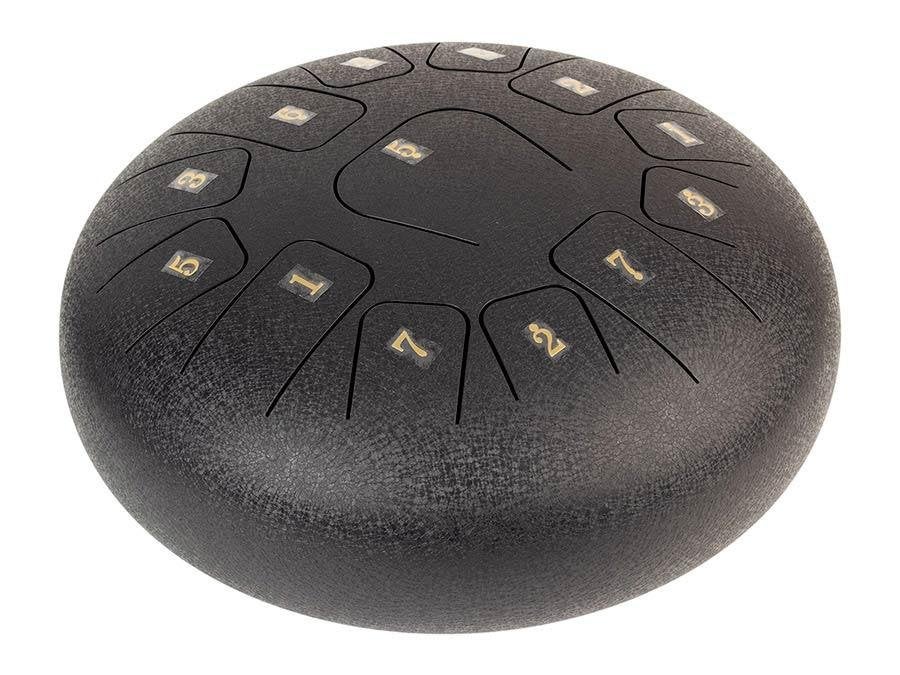 HTD1213/BK |Hayman stalen tongdrum 12" zwart, ., Nieuw, Ophalen of Verzenden, Melodische percussie
