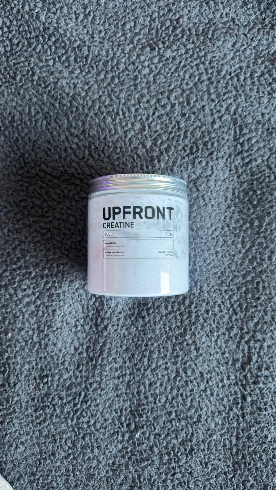 UPFRONT Creatine Puur 300g - Ongeopend, Verzenden, Nieuw, Poeder of Drank