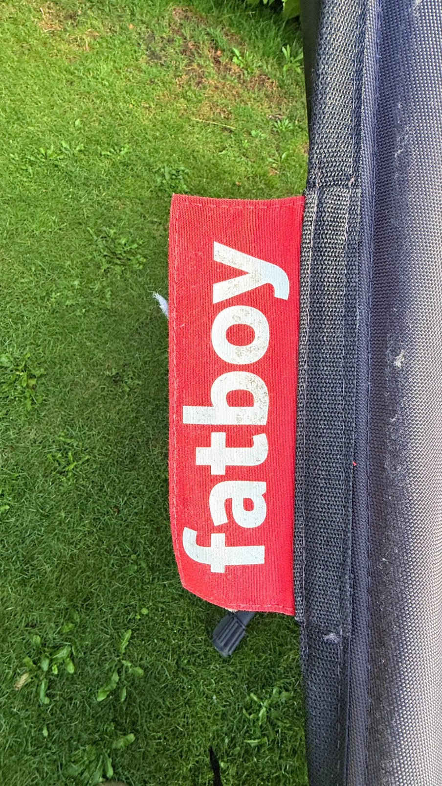 Fatboy hangmat zwart, Tuin en Terras, Hangmatten, Ophalen, Gebruikt, Meerpersoons, Opvouwbaar