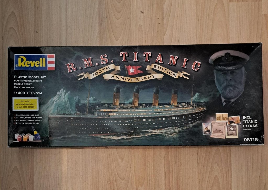 Revell R.M.S. Titanic 100th Anniversary Modelbouwdoos, Ophalen of Verzenden, Nieuw, 1:200 of kleiner, Revell