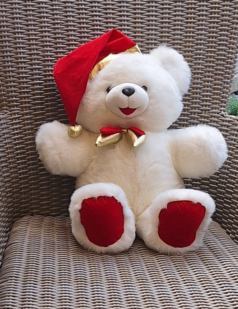 Leuke grote kerstbeer, Verzamelen, Ophalen, Zo goed als nieuw