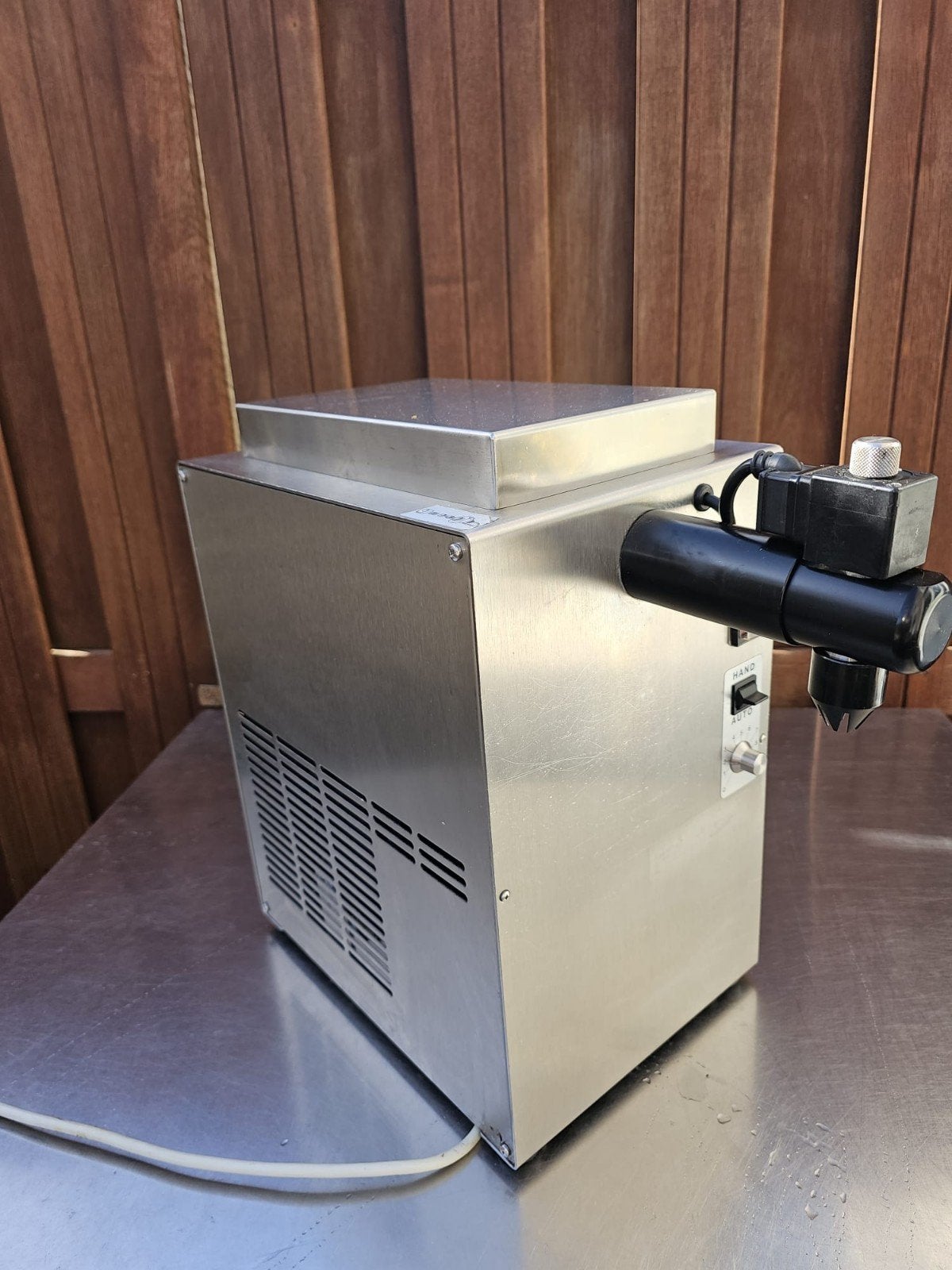 Slagroommachine RVS - Professioneel Horeca Apparaat, Ophalen of Verzenden, Gebruikt