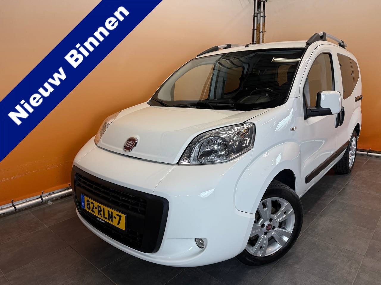 Fiat Qubo 1.4 Dynamic lage km stand | roofrails | trekhaak 1, Voorwielaandrijving, Dealer onderhouden, Stof, 4 cilinders