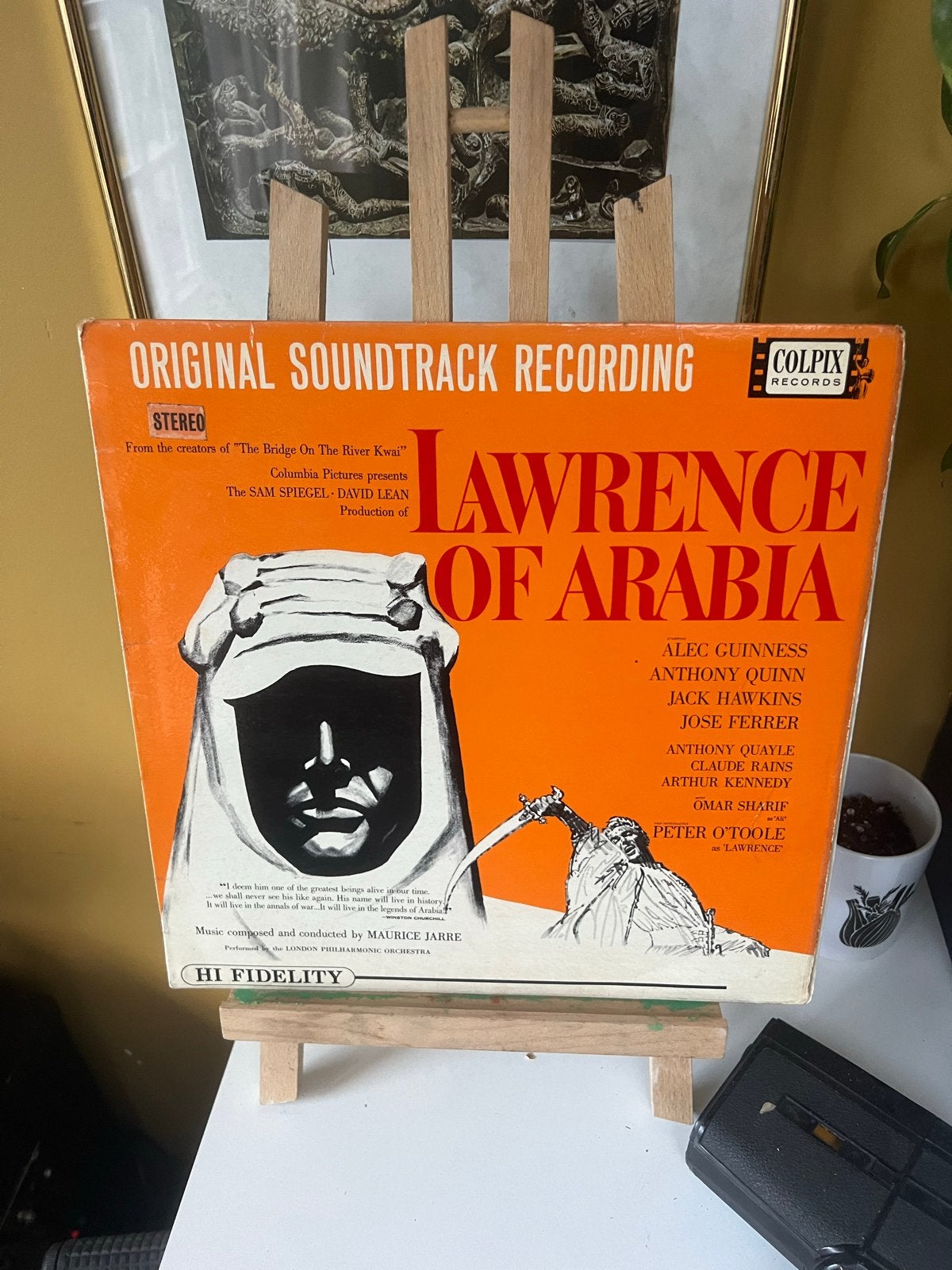 Lawrence of Arabia - Originele Soundtrack LP, LP, Gebruikt, Soundtrack, Ophalen of Verzenden