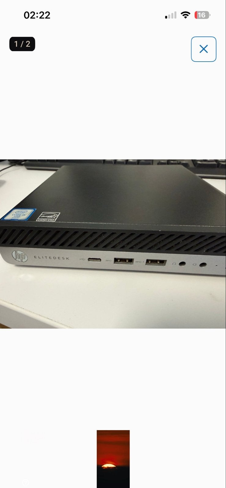 HP Elitedesk 800 G3 Mini i5-6500T 16GB 512GB SSD W11 Pro, Computers en Software, Ophalen, Gebruikt, 2 tot 3 Ghz, SSD