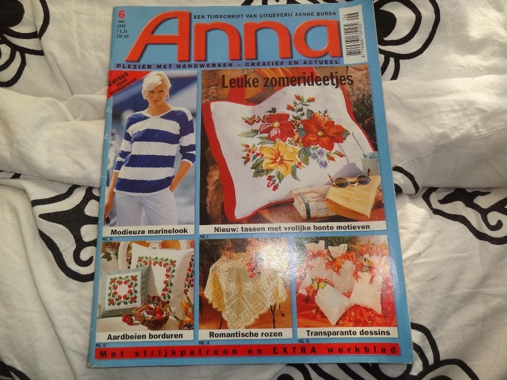 tijdschrift Anna  juni 1999, Ophalen of Verzenden, Zo goed als nieuw