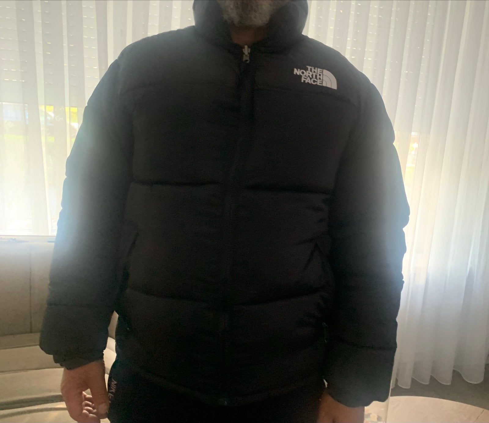 The North Face Puffer Jas Zwart XL, Kleding | Heren, Jassen | Winter, Ophalen of Verzenden, Zo goed als nieuw, Maat 56/58 (XL)