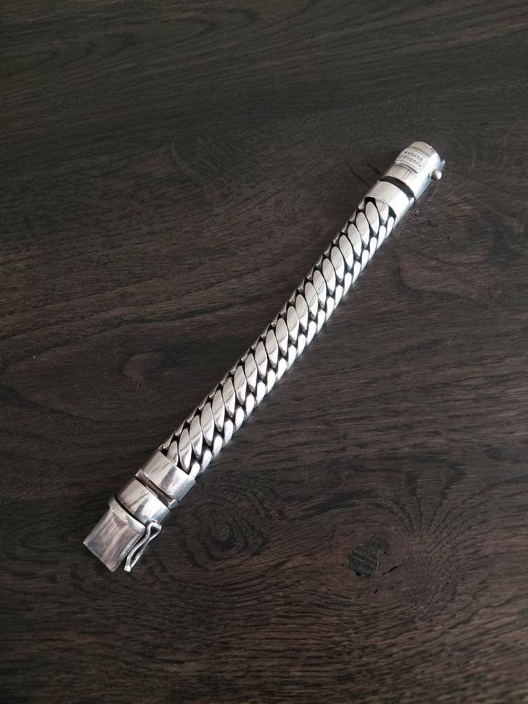 Buddha to buddha Ben Xl armband, Ophalen, Zo goed als nieuw, Zilver, Zilver