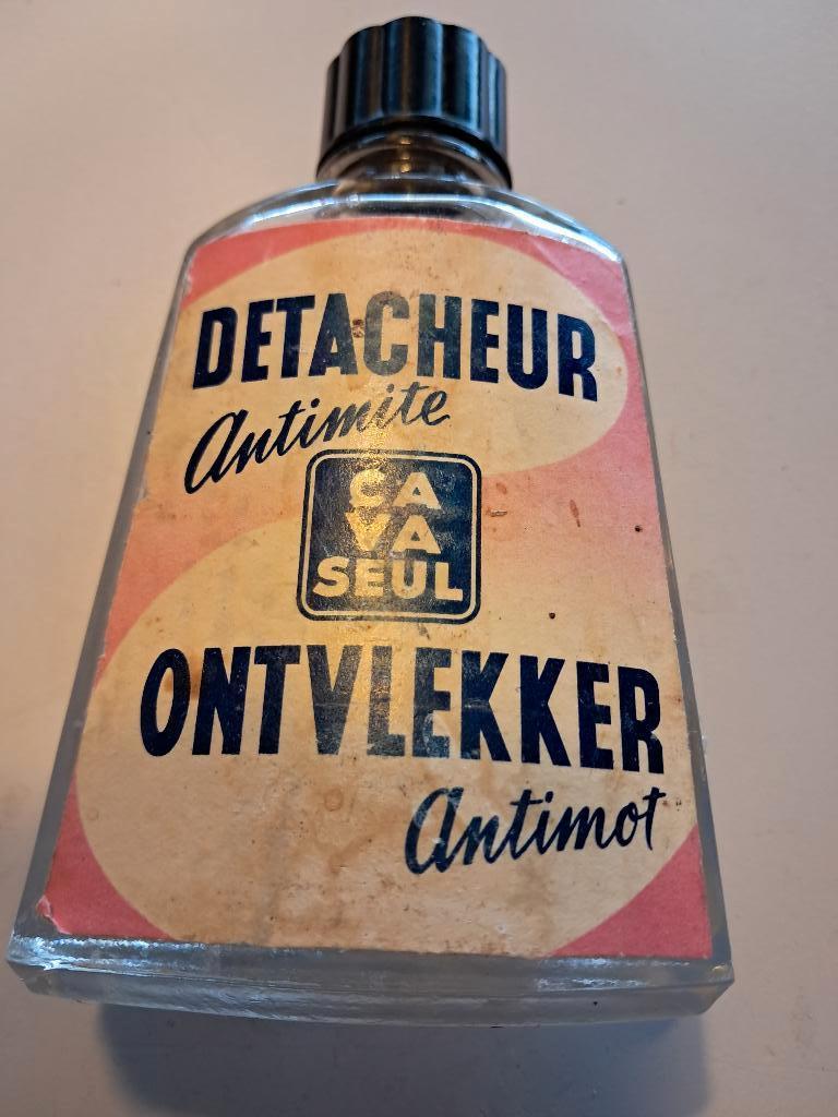 oud flesje -Detacheur ontvlekker-ca va seul, Ophalen of Verzenden