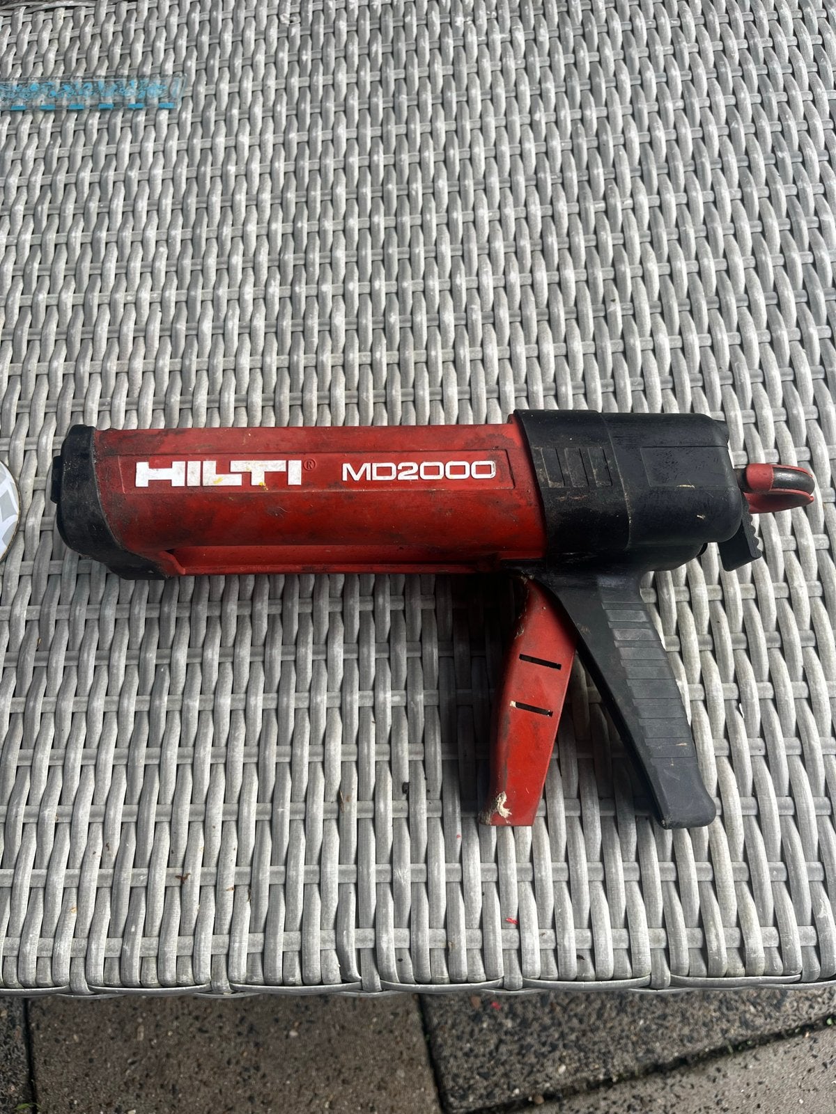Hilti MD2000 Kitspuit - Gebruikt, Ophalen of Verzenden, Gebruikt, Kitspuit, Hilti