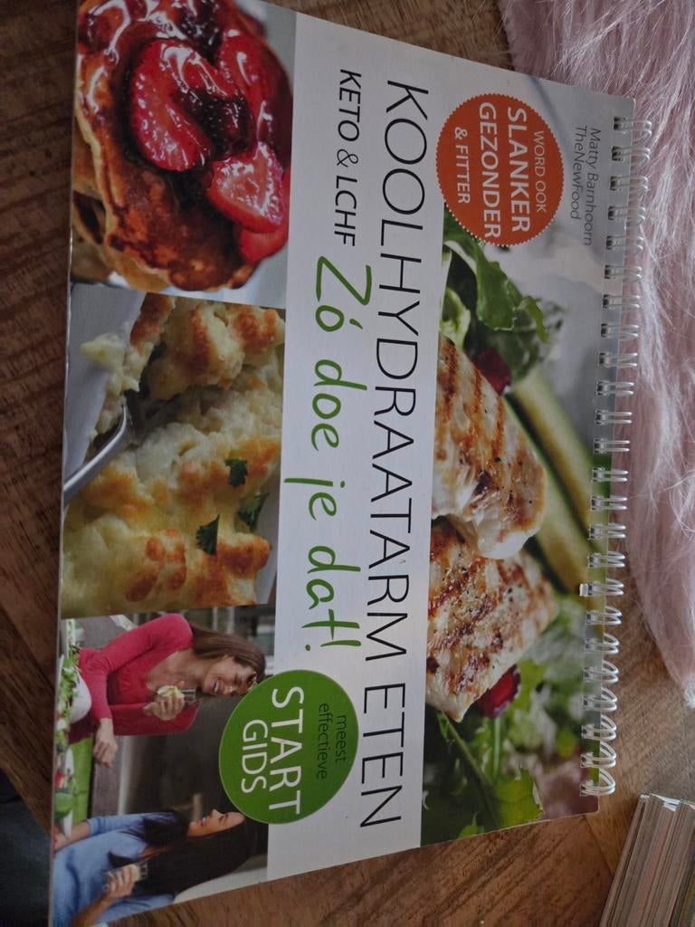 Koolhydraatarm Eten: Zo doe je dat! (3-delige set), Hoofdgerechten, Gezond koken, Ophalen of Verzenden, Zo goed als nieuw