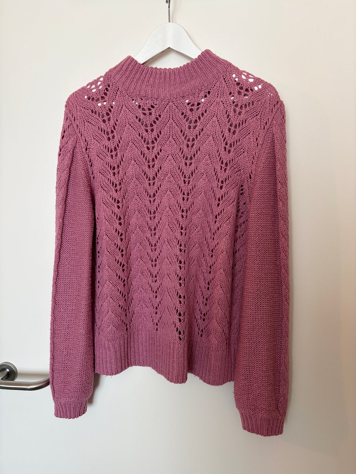 NA-KD Roze Gebreide Trui Maat M, Ophalen of Verzenden, Gedragen, Maat 38/40 (M), Roze