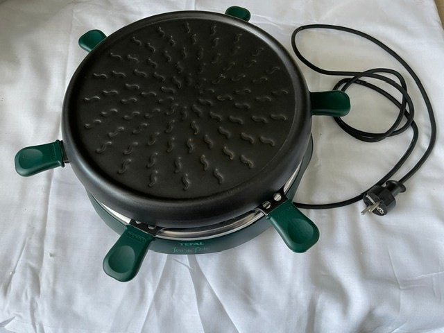Nr.401: Raclette Gourmet Grill van Tefal, Ophalen of Verzenden, Zo goed als nieuw, 4 t/m 7 personen