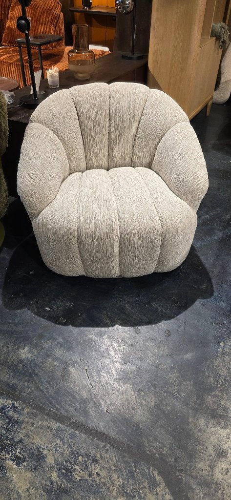 Fauteuil Sogno - beige 2 beschikbaar Showmodel korting, Ophalen, Bornsestraat 31, 75 tot 100 cm, Zo goed als nieuw