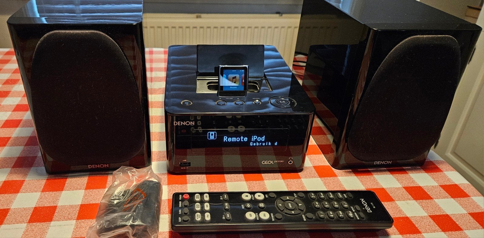 Denon CEOL Piccolo DRA-N5 Netwerk Receiver met Speakers, Ophalen, Speakers, Denon, Microset
