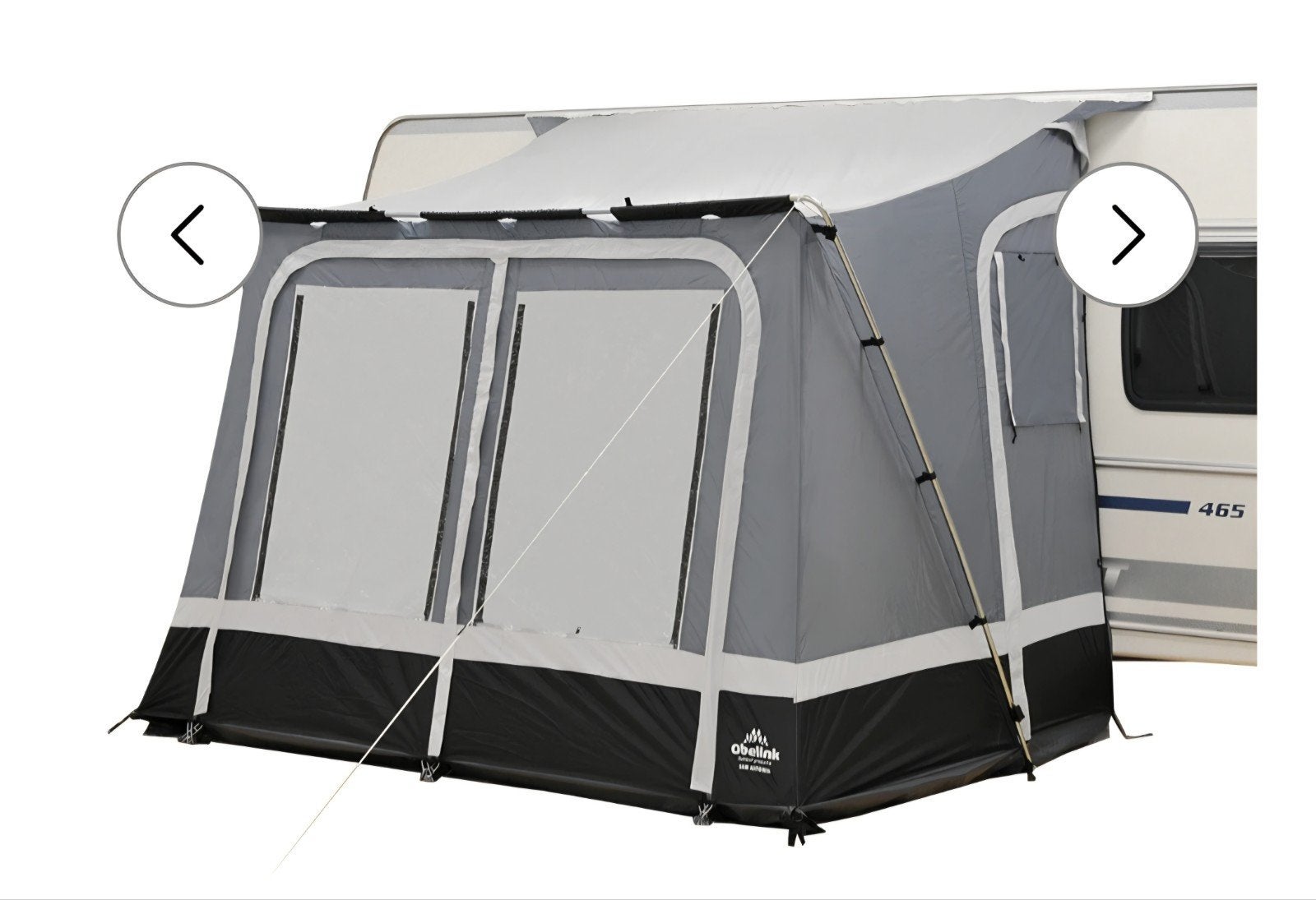 Obelink San Antonia caravanvoortent - Zo goed als nieuw, Caravans en Kamperen, Ophalen, Zo goed als nieuw, Polyester, Overige merken