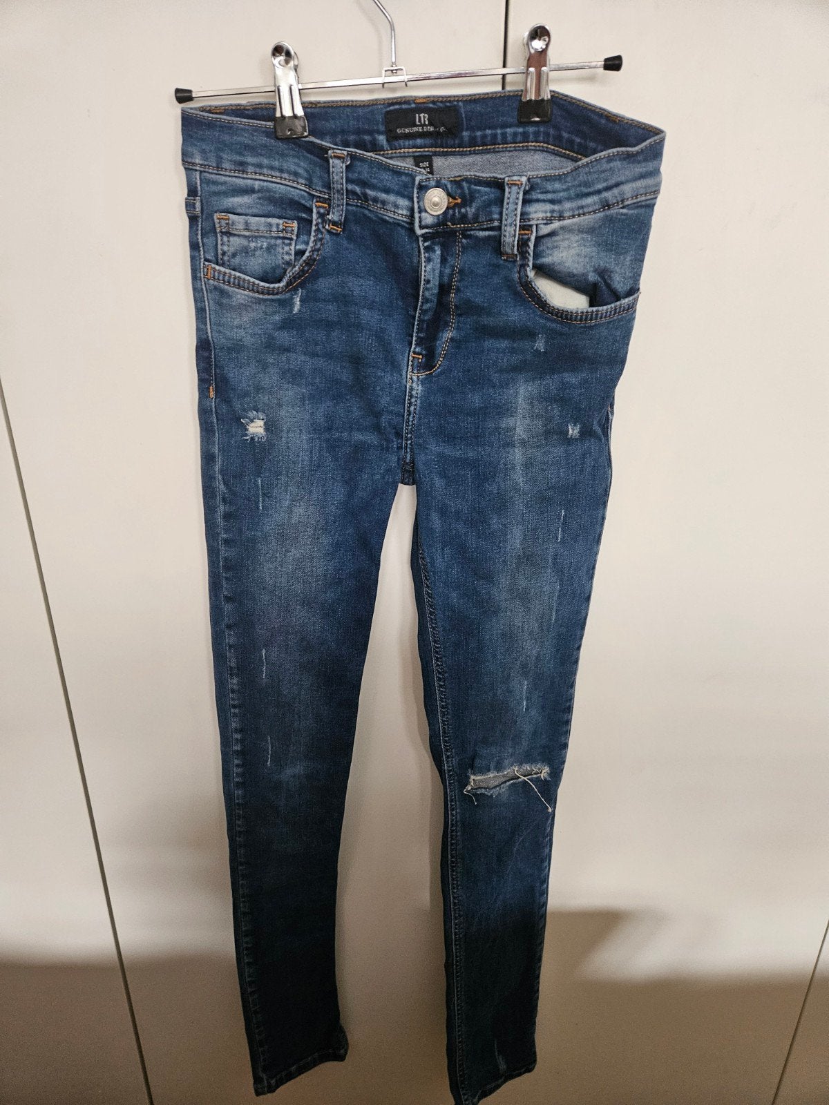 LTB Jeans - Blauwe skinny jeans -meiden, Blauw, Overige jeansmaten, Ophalen of Verzenden, Zo goed als nieuw
