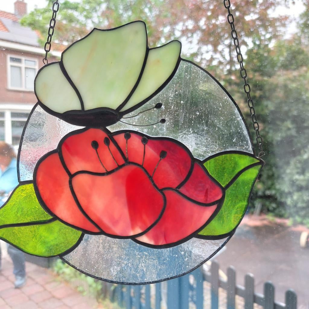 Decoratieve glashanger., Ophalen of Verzenden
