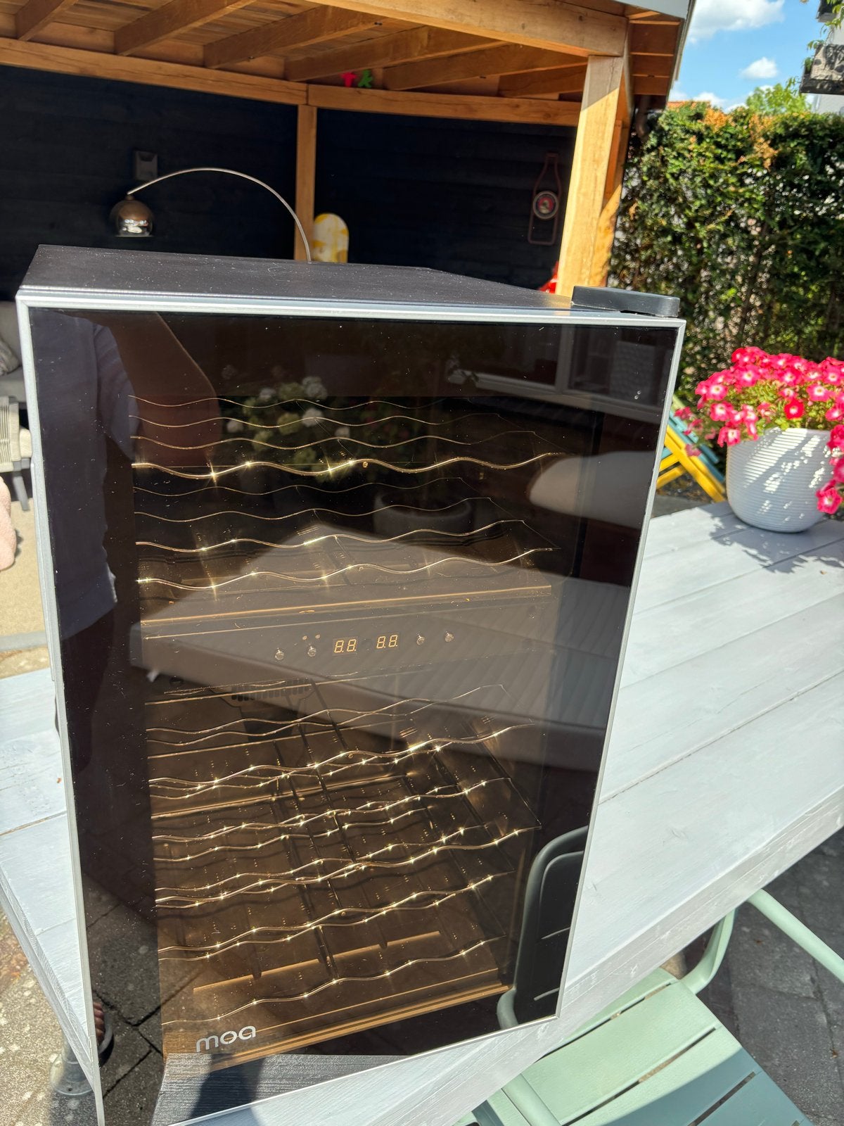 MOA Wijnkoeler BR-65DD1 - 65L - Zo goed als nieuw, Zonder vriesvak, 45 tot 60 cm, Ophalen, 85 tot 120 cm