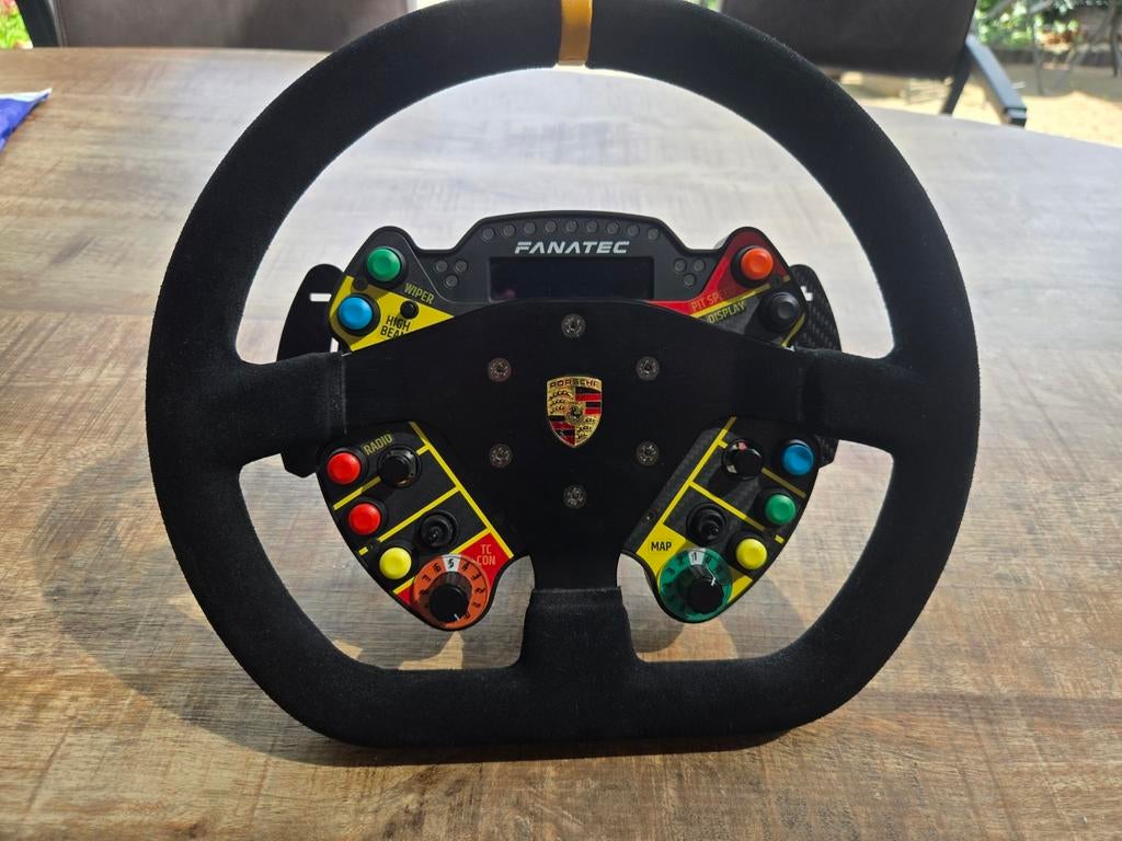 Fanatec ClubSport Stuurwiel Porsche 911 GT3 R V2, Racestuur, Force feedback, Ophalen of Verzenden, Zo goed als nieuw