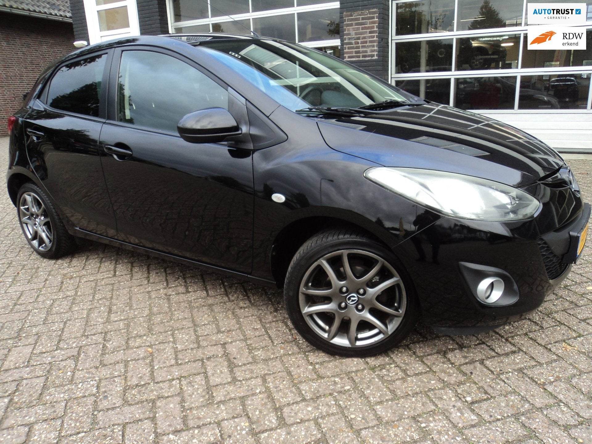 Mazda 2 1.3 TS Plus Stoelverwarming Airco, Auto's, Voorwielaandrijving, Euro 5, Stof, Gebruikt
