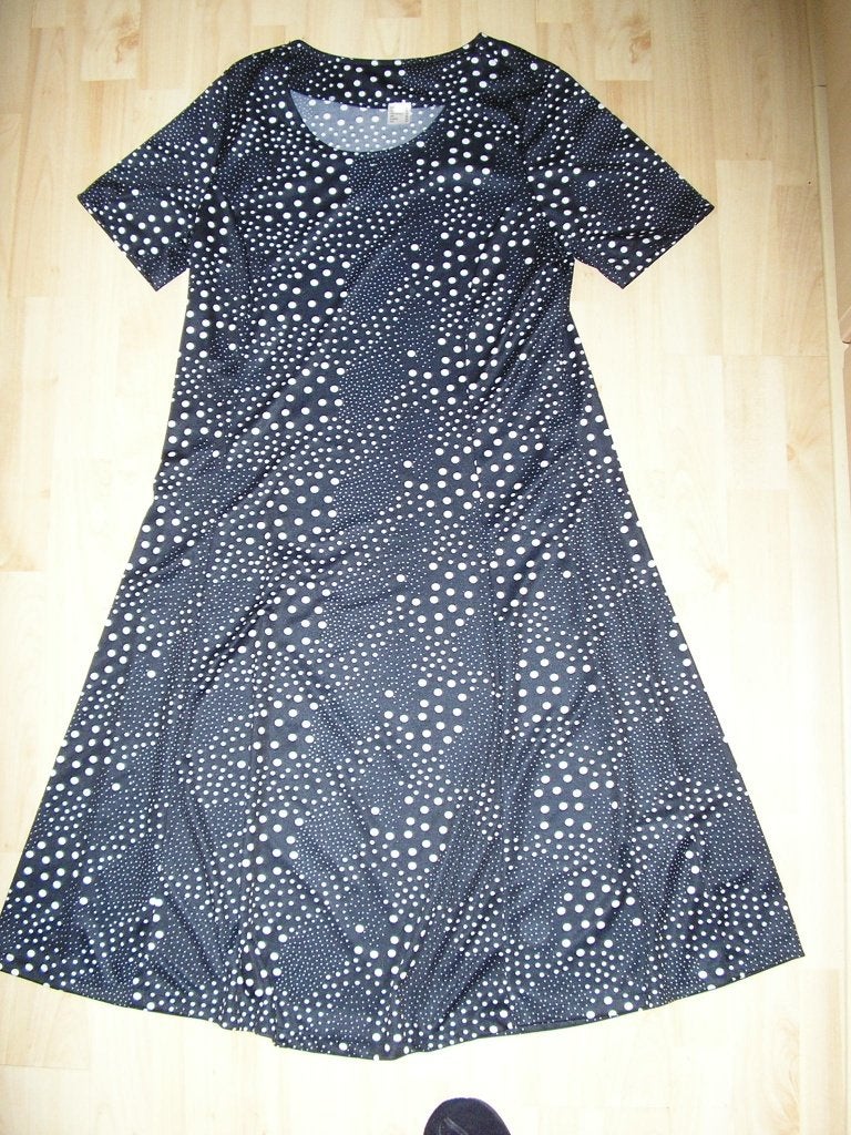 Zomer jurk maat 42, Blauw, Maat 42/44 (L), Nieuw, Ophalen of Verzenden